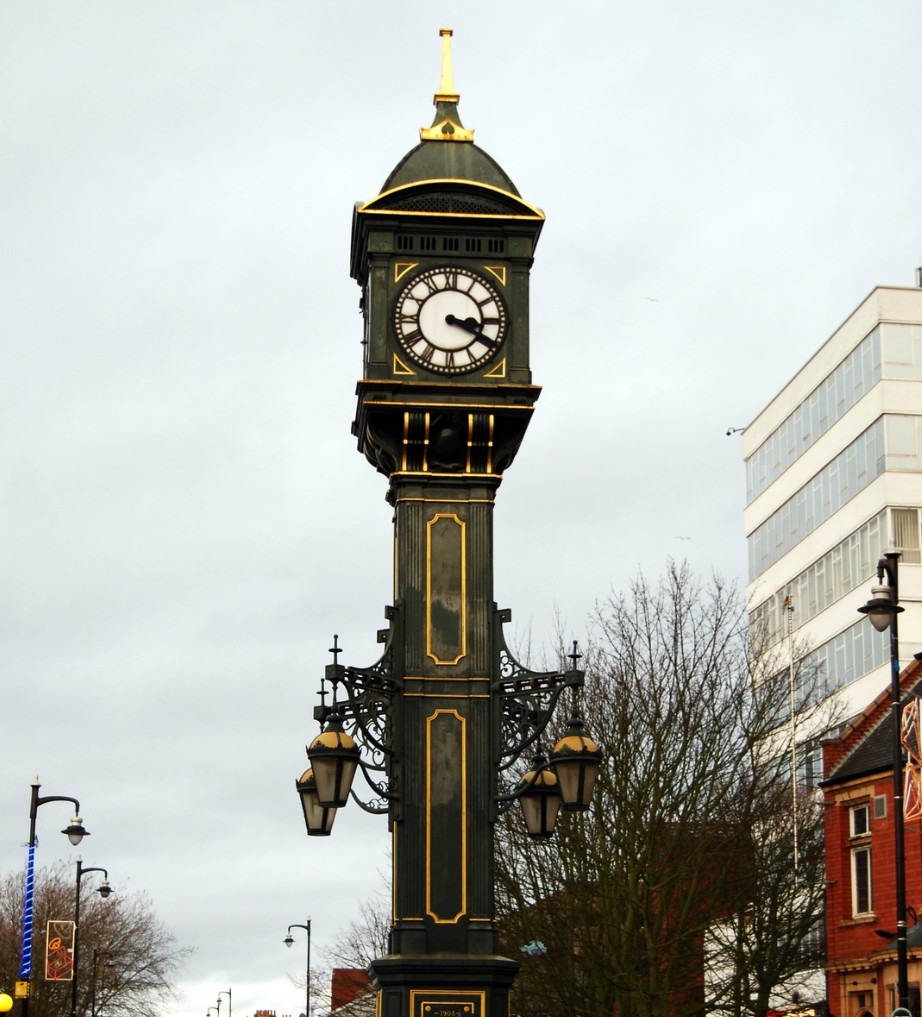 Jewellery Quarter walk - Image: Chamberlain Clock, Birmingham