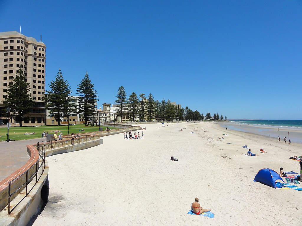 A stunning coastal walk from  Brighton to Glenelg