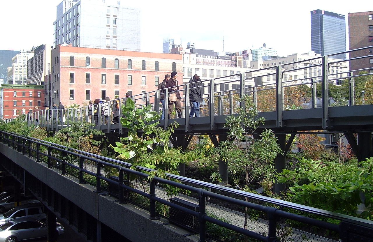 New York High Line walk