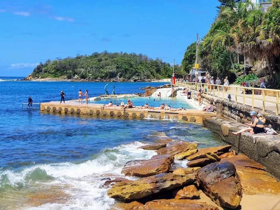 Manly walk - Image: Fairy Bower Ocean Pool